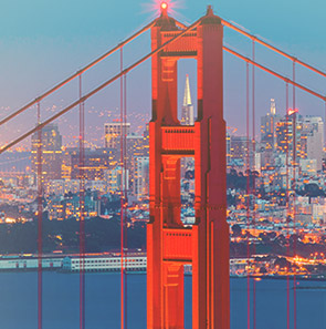 Golden Gate Bridge, San Francisco CA  - Swift Cars